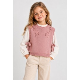 Chaleco punto niña Newness