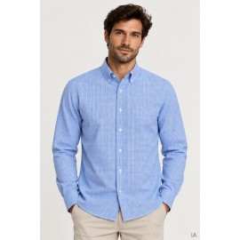 Camisa manga larga hombre