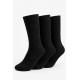 Pack 3 calcetines algodón confort hombre