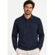 Polo manga larga hombre bolsillo