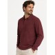 Polo manga larga hombre bolsillo