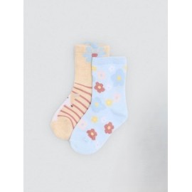Pack 2 calcetines Flores Ysabel Mora bebé