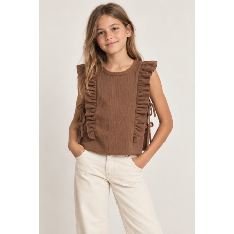 Chaleco lazos niña Newness