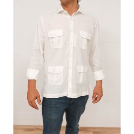 Camisa cubana lino