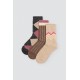Pack 3 calcetines lana mujer Ysabel Mora