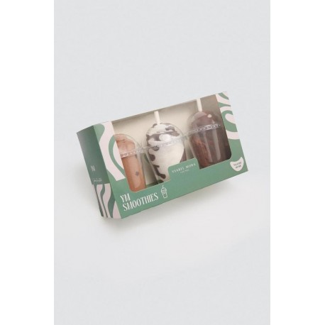 Pack 3 calcetines "Smoothies" hombre Ysabel Mora