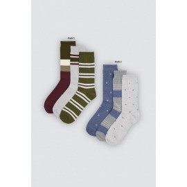 Pack 3 calcetines Ysabel Mora hombre