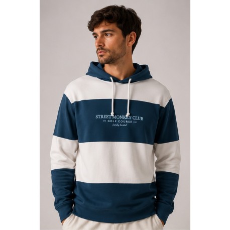 Sudadera rayas hombre Street Monkey