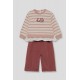 Conjunto rayas niña Street Monkey