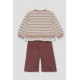 Conjunto rayas niña Street Monkey