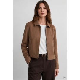 Chaqueta antelina mujer Tiffosi