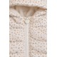 Chaqueta acolchada Flores bebé