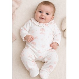 Pijama pelele estampado Calamaro bebé
