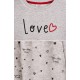 Pijama niña Love