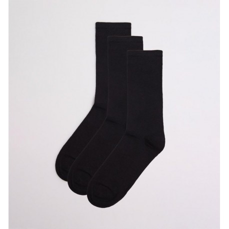 Pack 3 calcetines lisos mujer Ysabel Mora