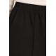 Pantalón liso para mujer con goma 