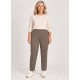 Pantalones, Vaqueros y Leggins	 Pantalón liso para mujer con goma