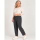 Pantalones, Vaqueros y Leggins	 Pantalón liso para mujer con goma