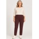 Pantalones, Vaqueros y Leggins	 Pantalón liso para mujer con goma