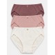 Pack 3 bragas mujer poliamida