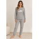 Pijama mujer rayas Waterlemon