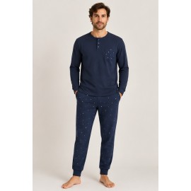 Pijama bolsillo hombre