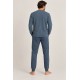 Pijama bolsillo hombre