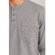 Pijama bolsillo hombre