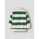Sudadera cuello polo rayas Name It