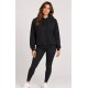 Sudadera técnica capucha mujer