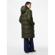 Chaqueta acolchada larga Pieces mujer