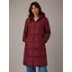 Chaqueta acolchada larga Pieces mujer