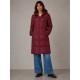Chaqueta acolchada larga Pieces mujer