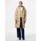Chaqueta acolchada larga Pieces mujer