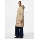 Chaqueta acolchada larga Pieces mujer