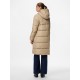 Chaqueta acolchada larga Pieces mujer
