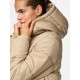 Chaqueta acolchada larga Pieces mujer