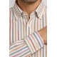 Camisa rayas hombre manga larga