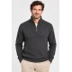 Jersey punto media cremallera hombre