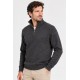 Jersey punto media cremallera hombre