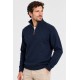 Jersey punto media cremallera hombre