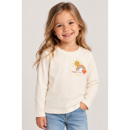 Camiseta purpurina Name It niña