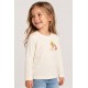 Camiseta purpurina Name It niña