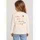 Camiseta purpurina Name It niña