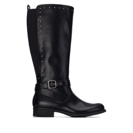 Bota alta mujer tachuelas XTi