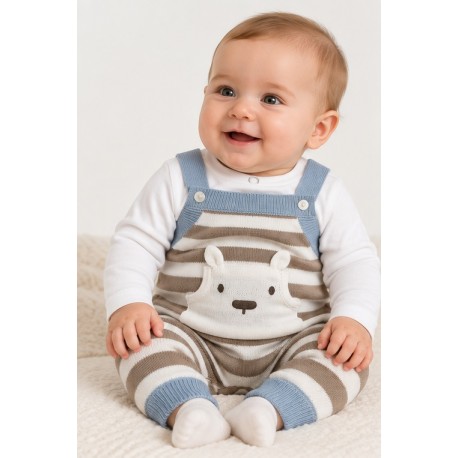 Conjunto peto y camiseta bebé