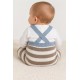 Conjunto peto y camiseta bebé