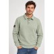 Sudadera hombre cuello polo