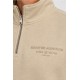 Sudadera media cremallera hombre