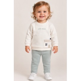 Conjunto legging "Casita" bebé